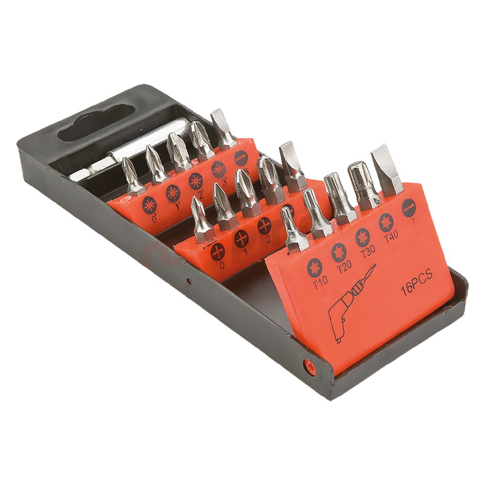 Inserti 16 pezzi Toptools