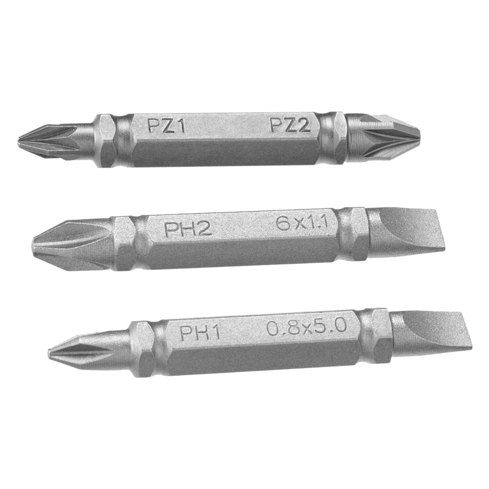 Inserti per avvitatori doppia funzione in set ph1-sl5/ph2-sl6/pz1-2 mm 48 (3pz) Stanley