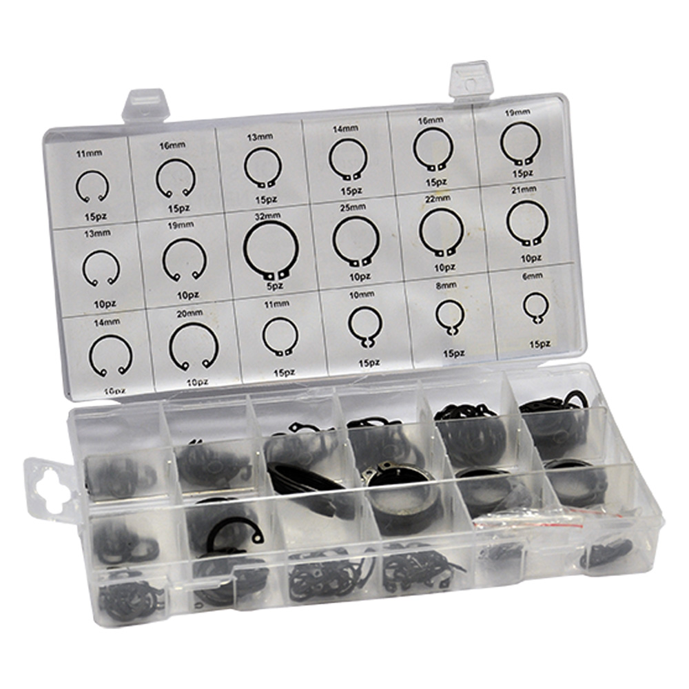 Anelli elastici in cassetta 300 pezzi Ribimex