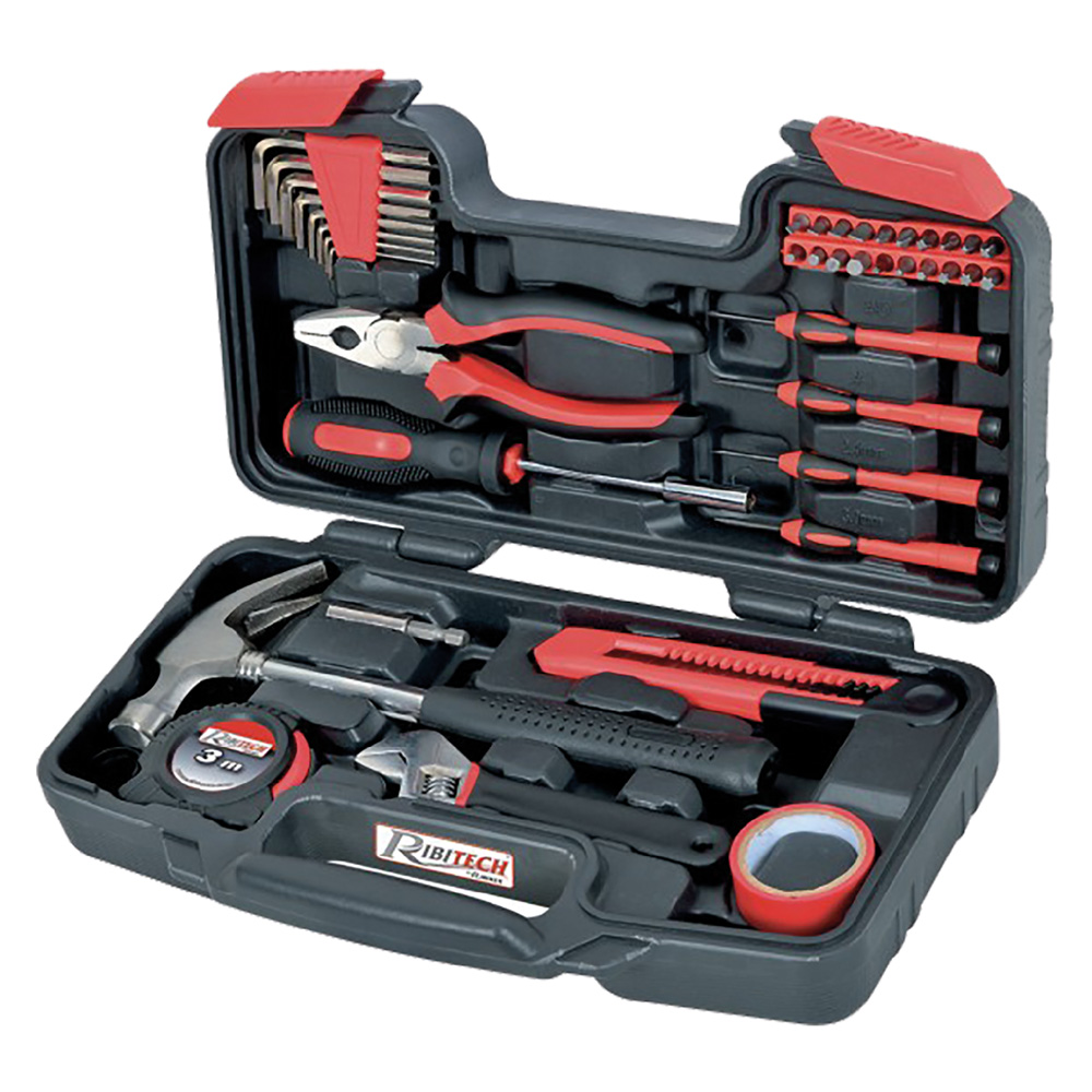 Cassetta utensili manuali cm 32 x 8 x h 19 – 40 pz totali Ribimex