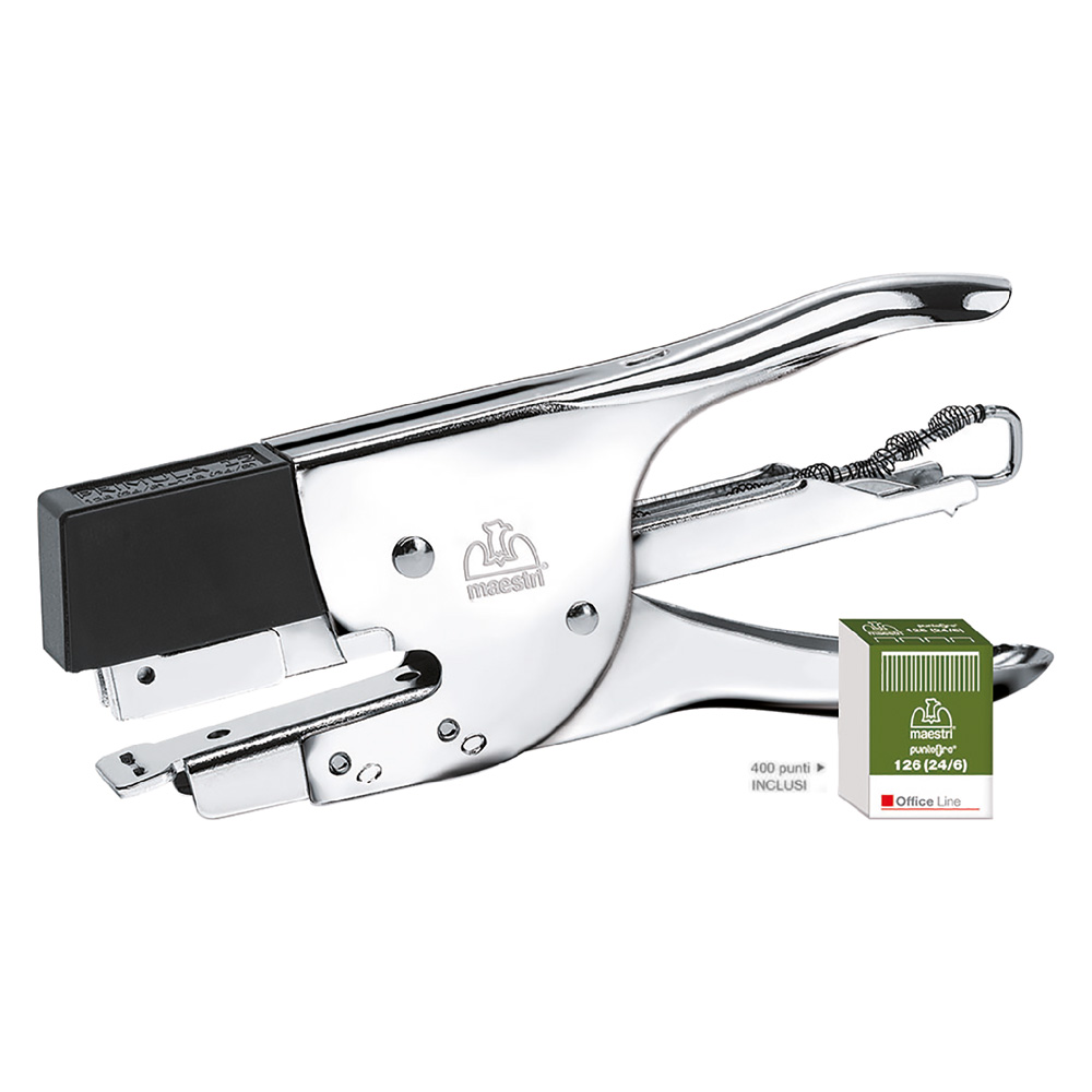 Fissatrice ‘primula 12’ corpo lamiera nichelata Romeo maestri