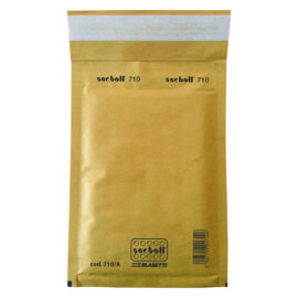 Busta con imbottitura bollata cm 29 x 42 gialla - cf.10 pz Blasetti