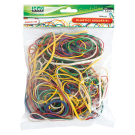 Elastici in gomma busta 100 gr. Lebez