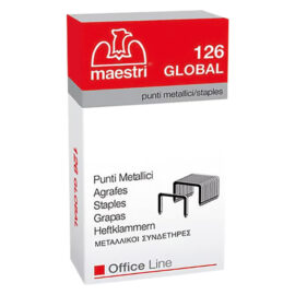 Punti per cucitrice da tavolo m. 126 cf. 10000 pz Romeo maestri