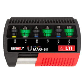 Inserti in set 'mag bit+' 7 pezzi Krino