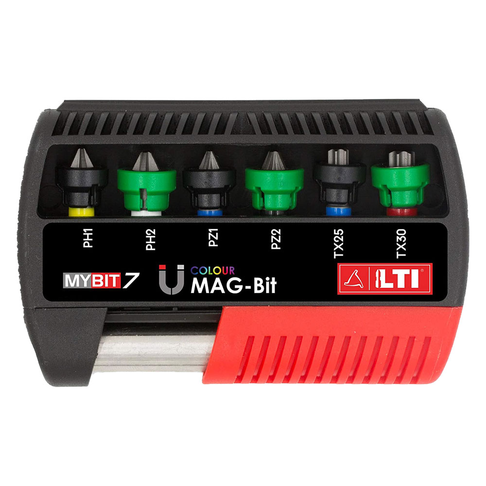 Inserti in set ‘mag bit+’ 7 pezzi Krino