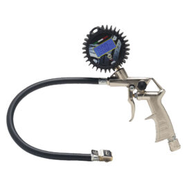 Pistola di gonfiaggio '25/dig' nichelata Ani