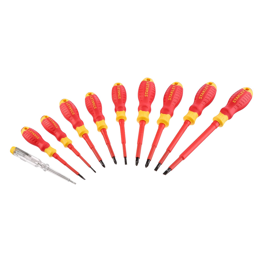 Serie cacciaviti isolati ‘stht60032-0’ 10 pezzi Stanley