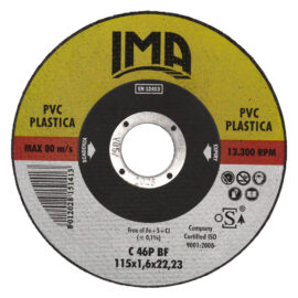 Mola abrasiva per plastica/pvc 'gold' ø 115 x 1,6 Senza marca