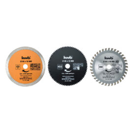 Set lame per mini sega circolare set 5 pezzi Einhell