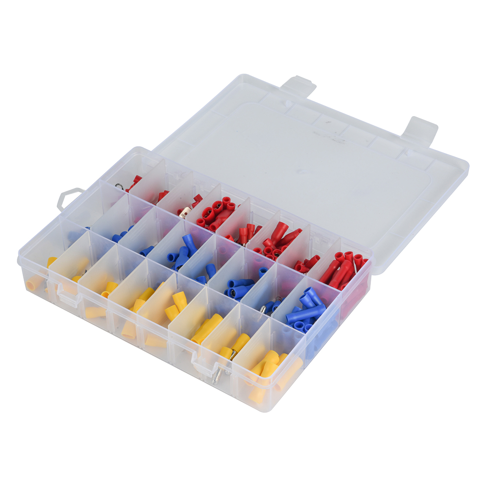 Capicorda e connettori 250 pezzi assortiti Electraline