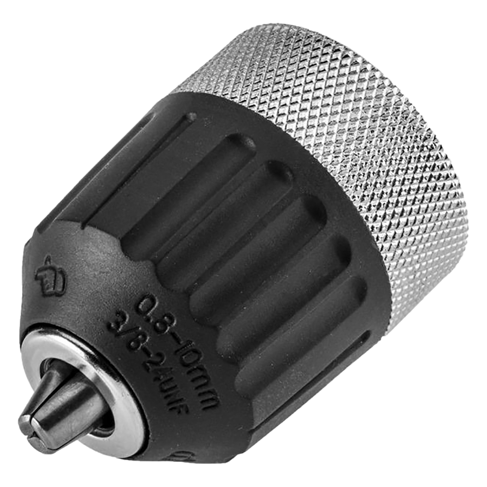 Mandrino senza chiave mm 10 – attacco f.3/8 x 24 Graphite