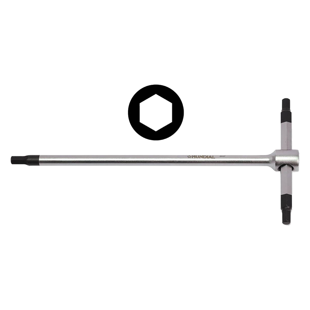 Serie cacciaviti tre teste esagonali 6 pz Mundial