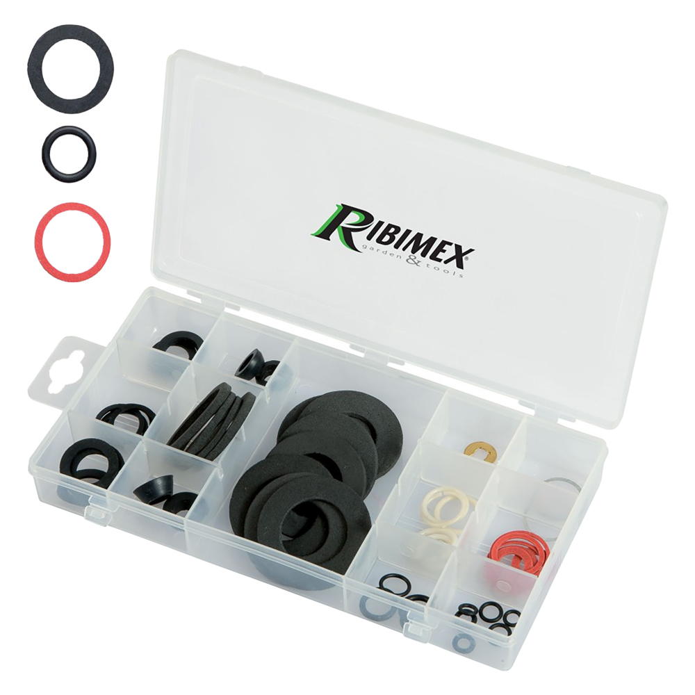 Guarnizioni in cassetta 54 pezzi assortiti Ribimex