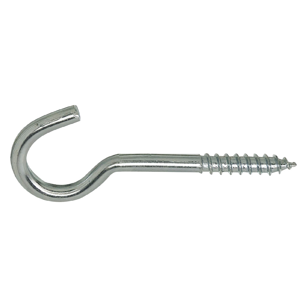 Gancio a vite (14 x 30) d.6  x l.10 x d.2,00 mm Puccioni