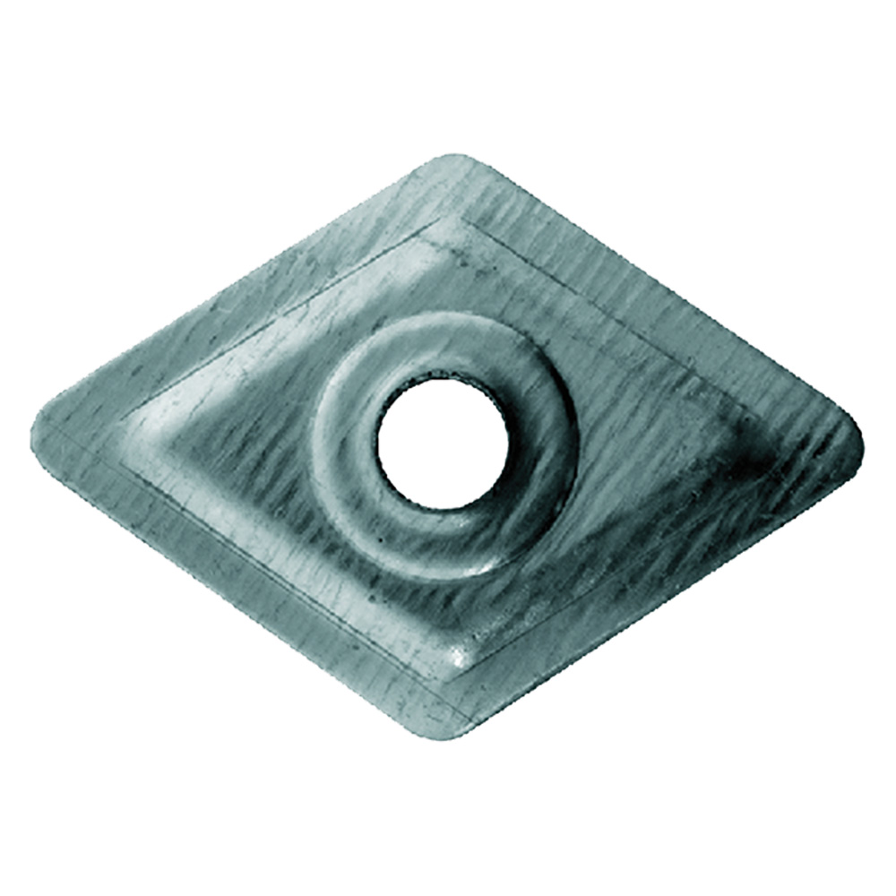 Rondella romboidale mm 27 x 27 Senza marca