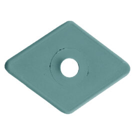 Rondella romboidale mm 27 x 27 Senza marca