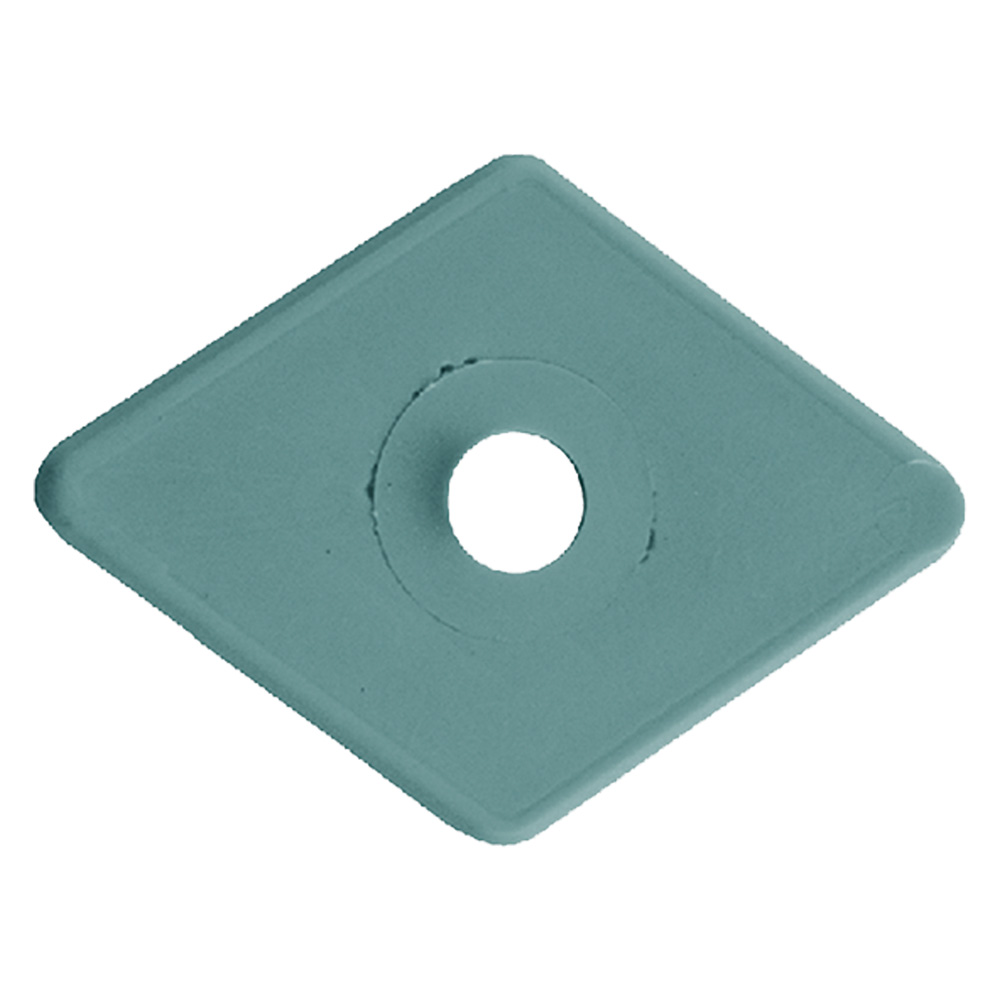 Rondella romboidale mm 27 x 27 Senza marca