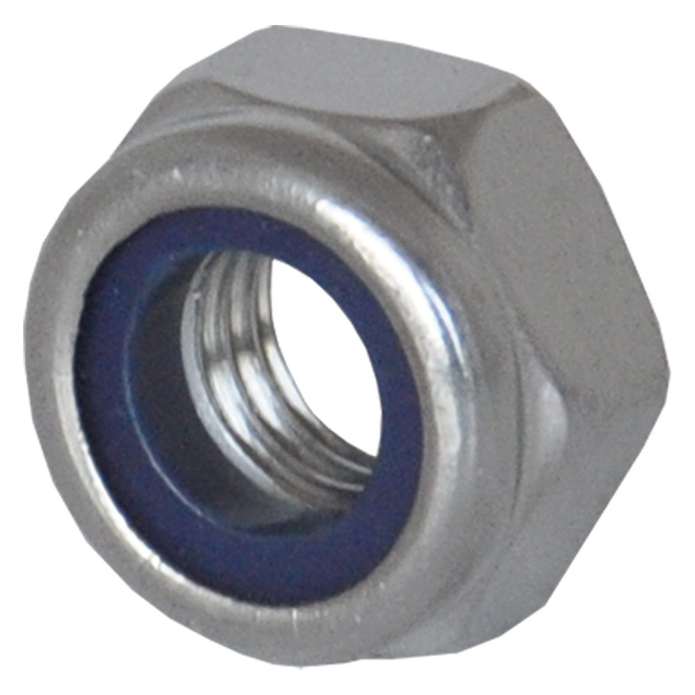 Dado esagonale autobloccante inox a2 m 10 Senza marca