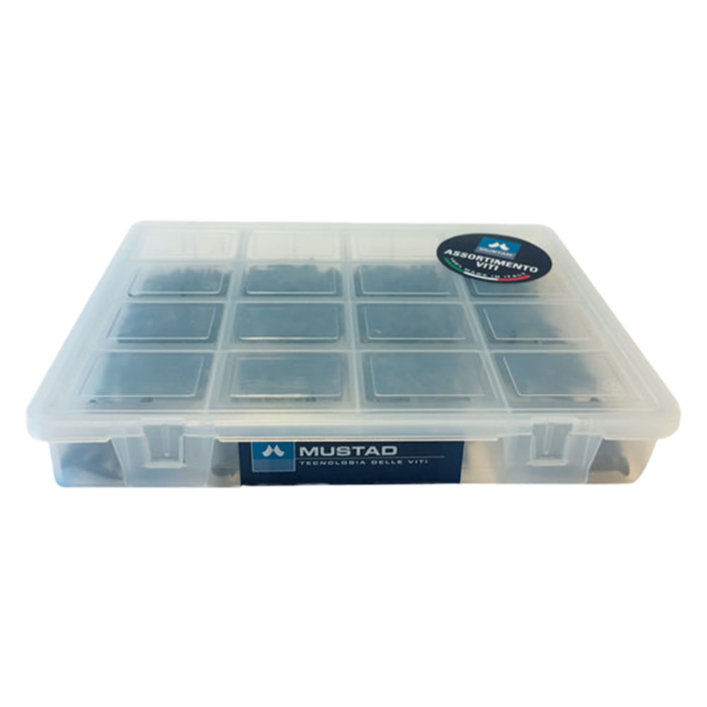 Assortimento misto ‘panel vit’  670 pezzi totali Mustad