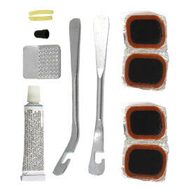 Kit riparazione biciclette set 12 pezzi Hit
