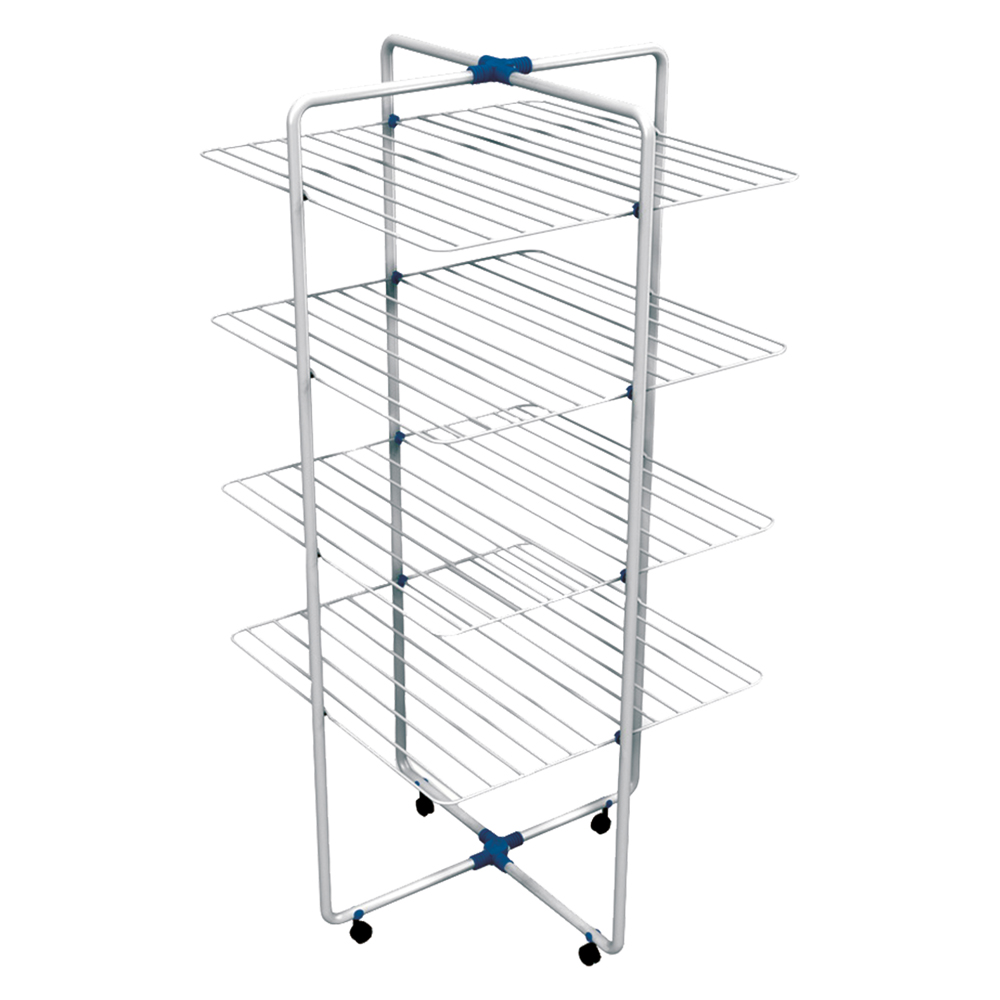 Stendibiancheria ‘vip 4’ cm 71 x 71 x 168 (aperto) Gimi