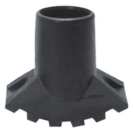 Puntale nero a cremagliera ricambio - Ø 38 mm. Senza marca