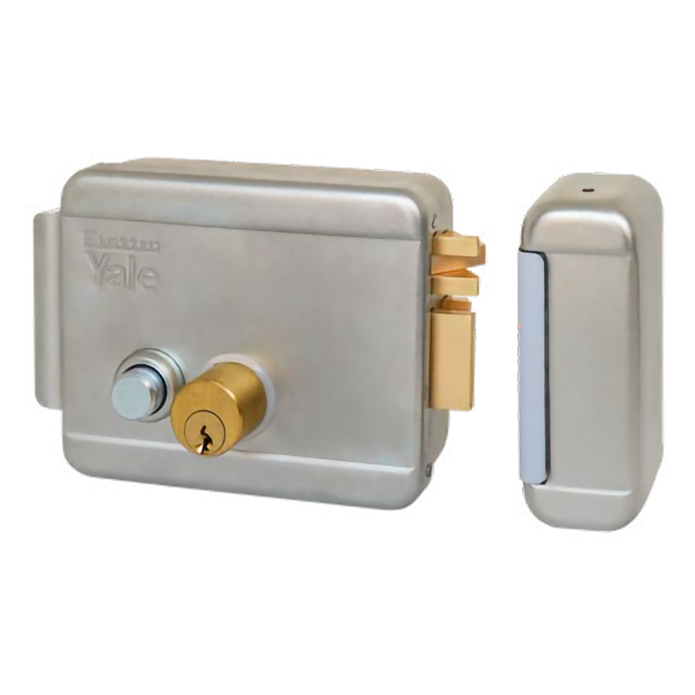 Serratura elettrica da applicare per cancelli art. 688 dx – e 60 Yale