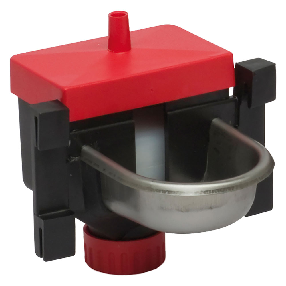 Abbeveratoio multiuso per gabbie vaschetta in acciaio inox Senza marca
