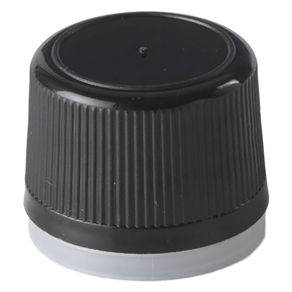 Tappi a vite 24 x  15 – colore nero Senza marca