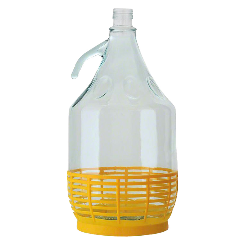 Fiasco in vetro ‘dama toscana’ 5 lt – tappo 7943236 Senza marca