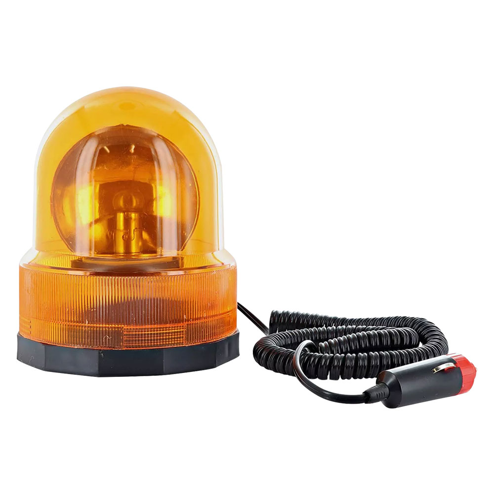 Lampeggiante segnalatore per auto ‘flash light’ lampada rotante – cm 15 x 12,5 x 12,5 Senza marca