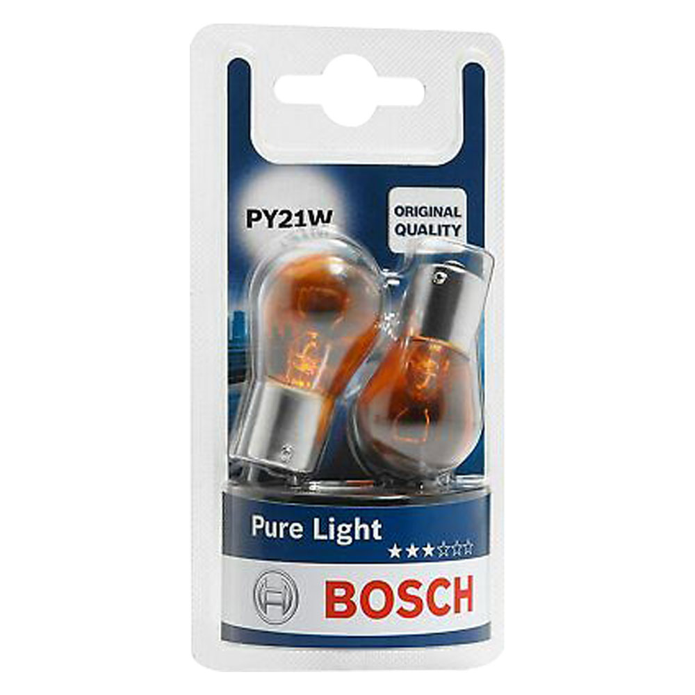 Lampadina per frecce direzionali p21w – 12 v – 21 w – 2 pezzi Bosch