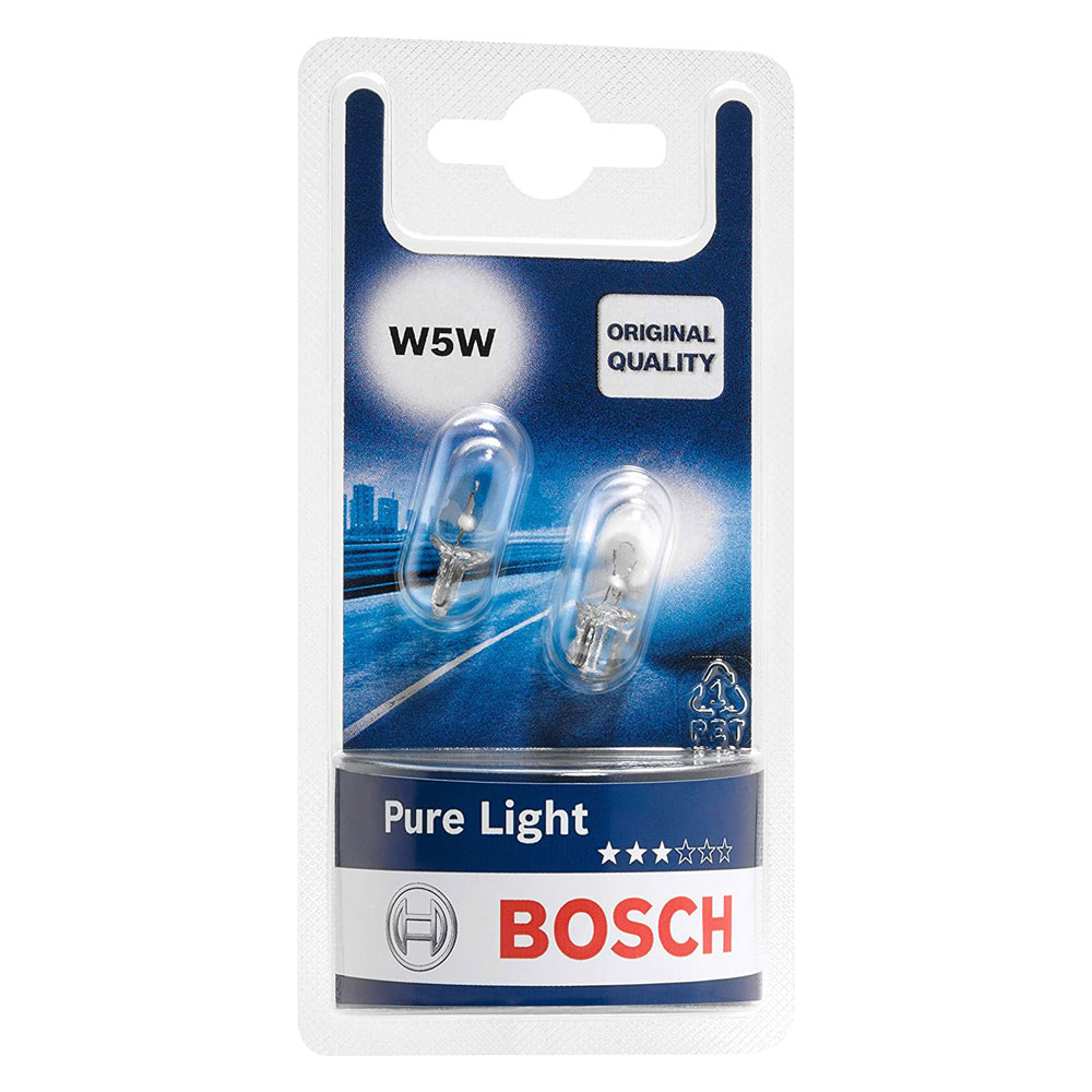 Lampadina per luci direzione e posizione tw1 – 12 v – 2 w – attacco pk32d-2 – 2 pezzi Bosch