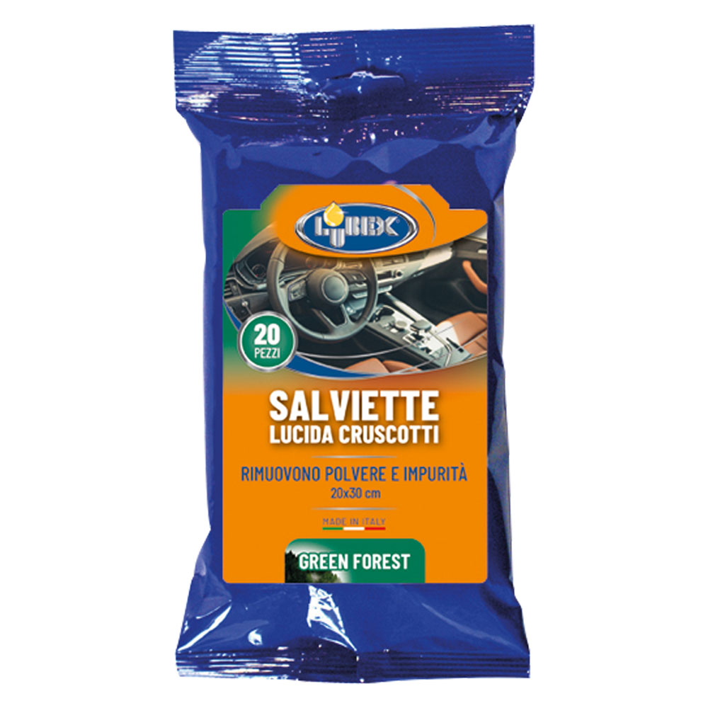 Salviette lucida cruscotti cm 20×30 Senza marca