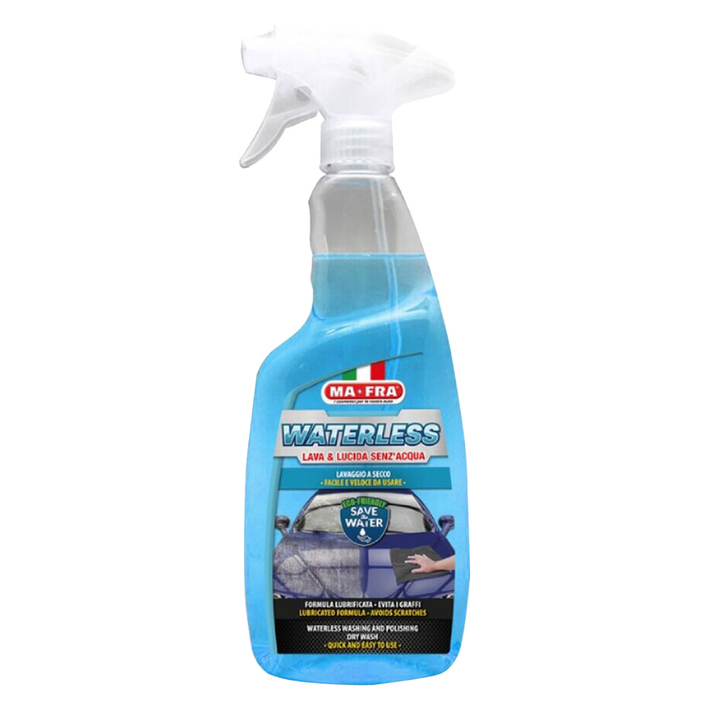 Detergente liquido per lavaggio auto ‘waterless’ ml. 750 Ma-fra
