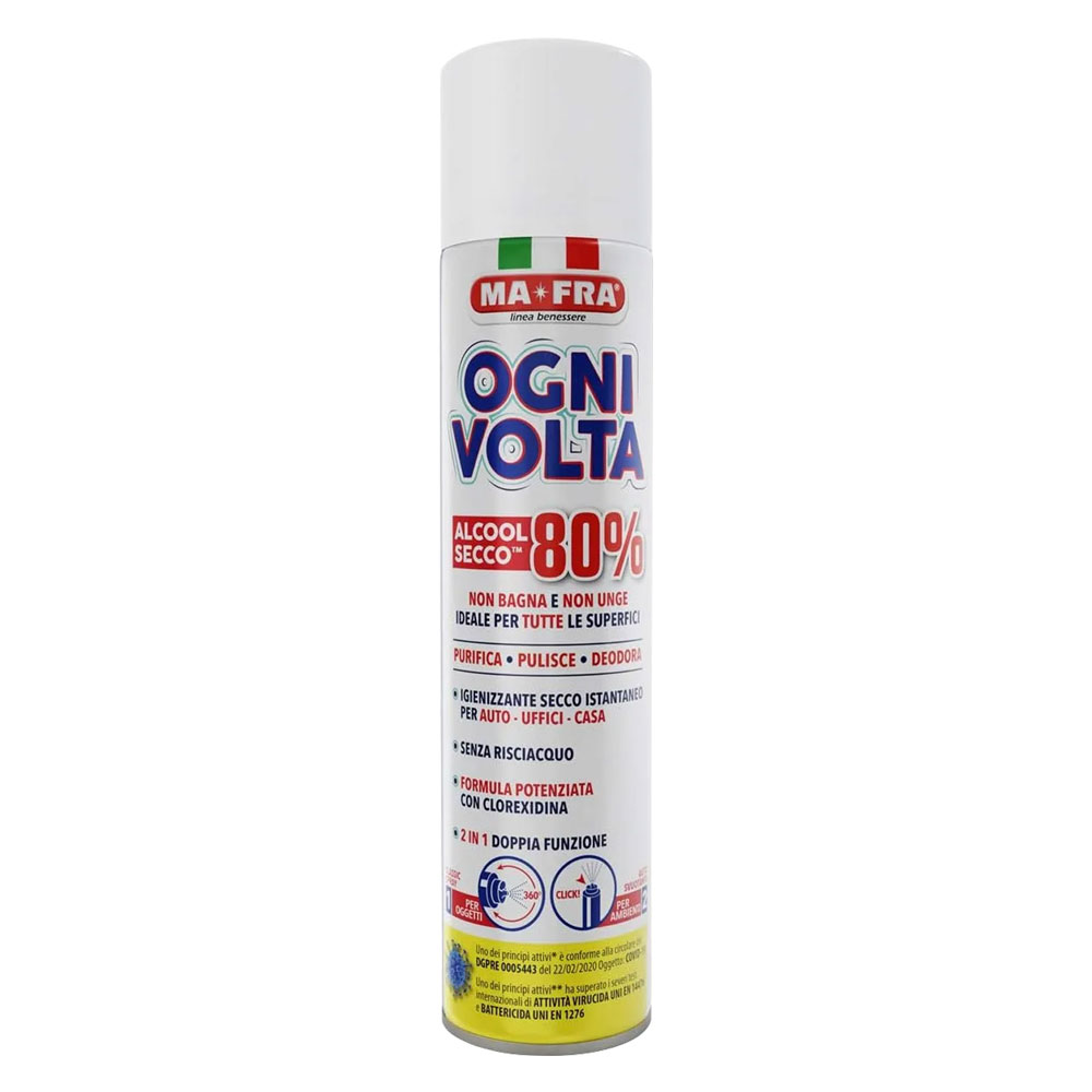 Igienizzante spray base alcolica ‘ogni volta’ ml 300 Ma-fra