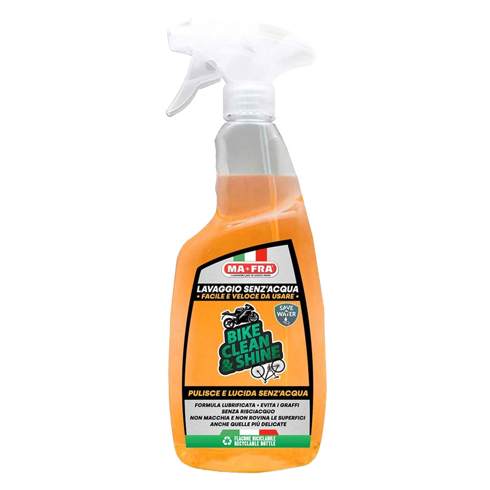 Detergente spray per bici ‘bike clean & shine’ ml 750 Ma-fra
