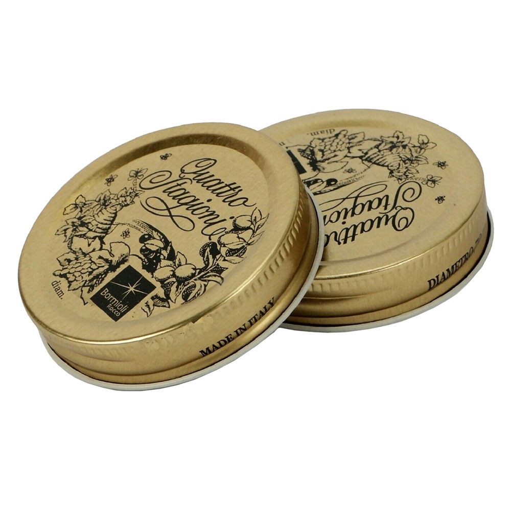 Tappo per vaso ermetico in vetro ‘quattro stagioni’ Ø mm 56 – per vasi da ml 150 – cf da 3 pz Bormioli