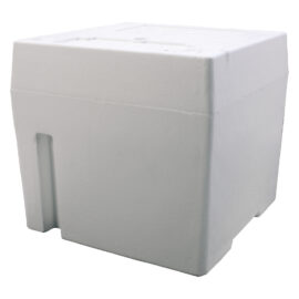 Cubettiera in polistirolo cm 15 x 15 x 15 Senza marca