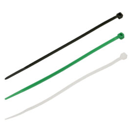 Fascetta a strappo per cablaggio mm 2,5 x 100 - verde Uniko