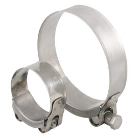 Fascetta a morsetto ø 34 - 37 - banda 20 mm - vite m6 Uniko