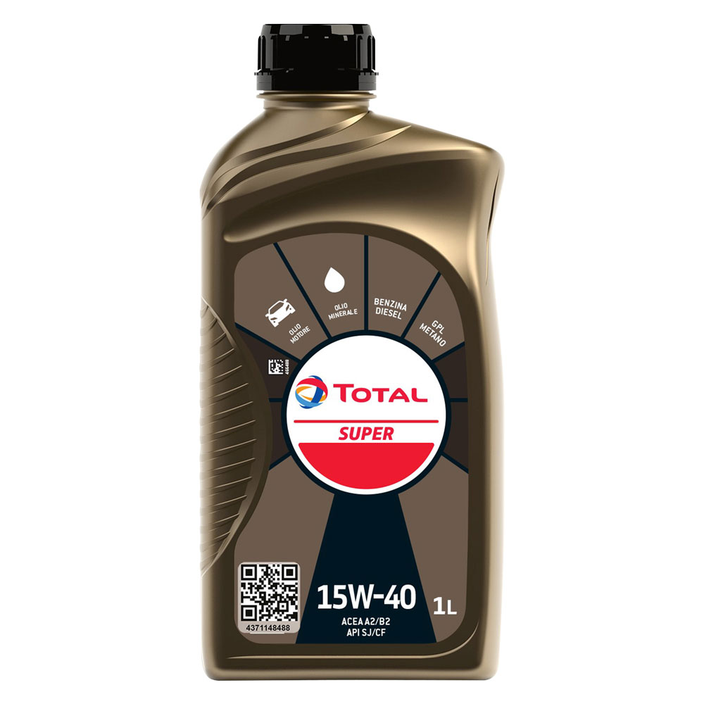 Olio motore per autovetture ‘super’ 15w40 – lt. 1 Total
