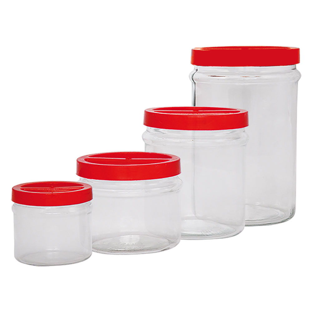 Vaso in vetro per alimenti ‘ortes’ Ø 140 mm – lt 1 Senza marca