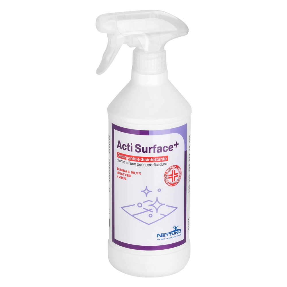 Detergente disinfettante ‘actisurface +’ ml 750 Nettuno