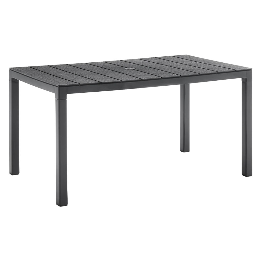 Tavolo in polipropilene singolo ‘king’ cm 146x86x h.74 – bianco Bica