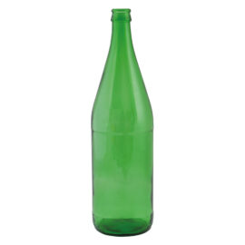 Bottiglia in vetro 1000 ml - colore verde Senza marca