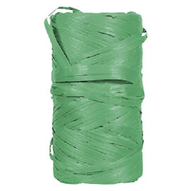 Rafia sintetica a gomitolo gr. 500 circa - verde Senza marca