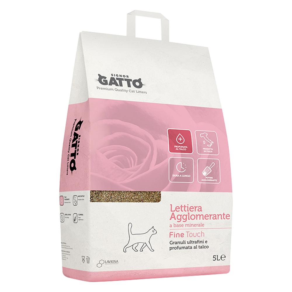 Lettiera igienica ‘fine touch’ 5 lt Signor gatto