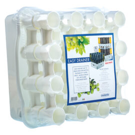 Scolabottiglie componibile con bacinella 50 / 32 posti Enolandia